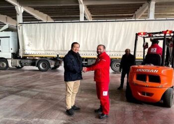 Bantuan Tahap Pertama Indonesia untuk Turki Tiba di Gaziantep