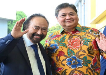 Pertemuan Airlangga-Surya Paloh untuk Kepentingan Politik Kebangsaan