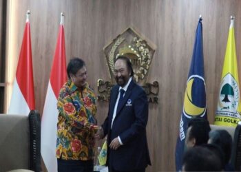Airlangga Tegaskan Surya Paloh Alumni Golkar