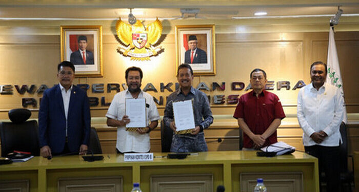 DPD RI Bersama Menteri Kelautan Bahas Pengembangan Potensi Kelautan dan Perikanan di Daerah