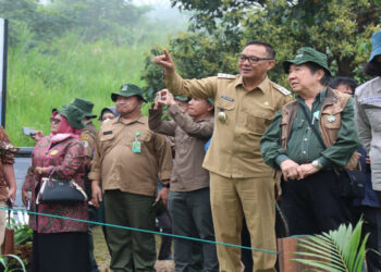 Plt Bupati Bogor Lepasliarkan Elang Jawa sebagai Satwa Liar di TNGP