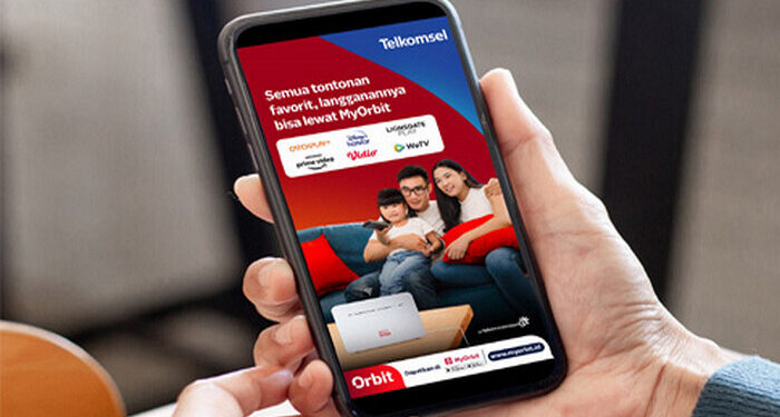Hadirkan Hiburan Digital Kelas Dunia, Telkomsel Luncurkan Paket Orbit Entertainment
