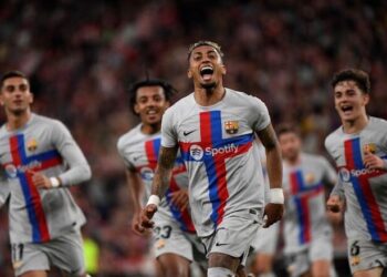 Gol Raphinha Antar Barcelona Menang 1-0 atas Athletic Bilbao