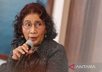 Susi Pudjiastuti Tepis Rumor Pilot Philip Bagian dari OPM