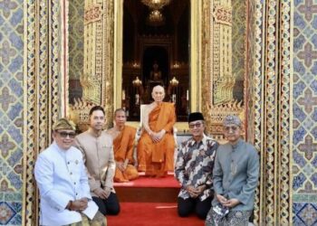 Indonesia Terima Arca Buddha dari Thailand untuk Perkuat Kerja Sama