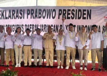 Jari Raya Deklarasikan Dukung Prabowo Subianto Jadi Capres 2024