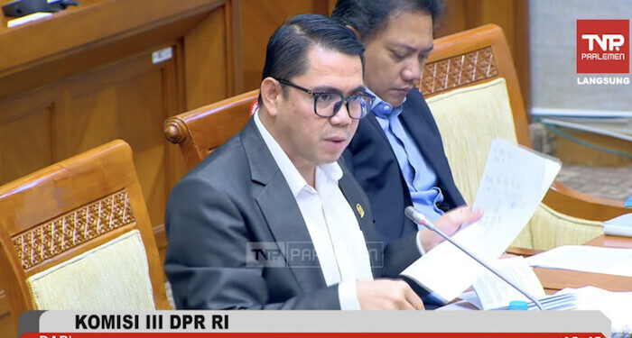 Anggota DPR Singgung Pidana 4 Tahun Bahas Kerahasiaan Dokumen TPPU