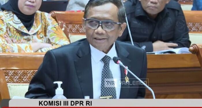 PSI Dukung Mahfud MD Bongkar Kejanggalan Tansaksi Rp349 Triliun