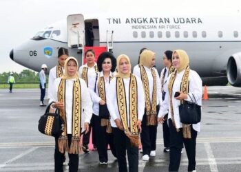 Ibu Negara Bertolak ke Lampung Tinjau Sosialisasi Bebas Narkoba