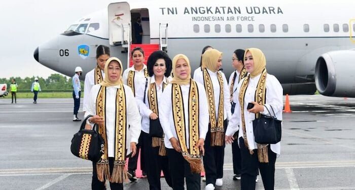 Ibu Negara Bertolak ke Lampung Tinjau Sosialisasi Bebas Narkoba