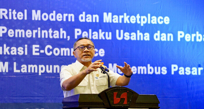 Buka Kegiatan Pemberdayaan UMKM di Lampung, Mendag Zulkifli Hasan: Perkuat Kolaborasi Bangun Ekosistem, Majukan UMKM