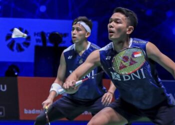 Fajar/Rian Libas Ganda Kanada di Spain Masters Dalam Waktu 20 menit