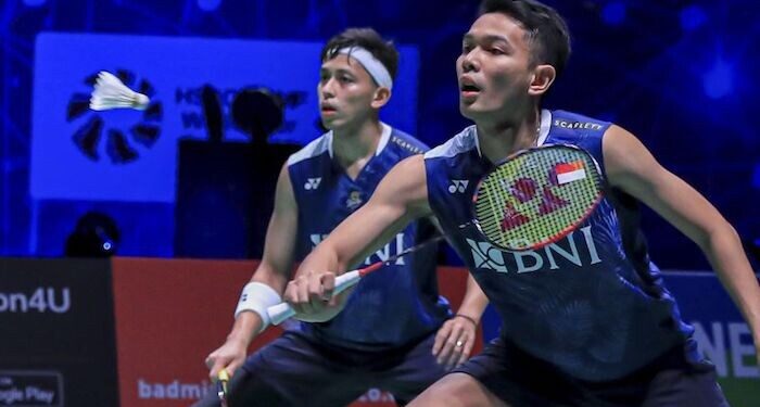 Fajar/Rian Libas Ganda Kanada di Spain Masters Dalam Waktu 20 menit