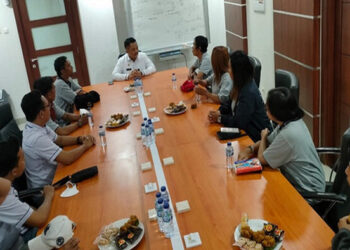 Deputi Administrasi Setjen DPD RI Terima Aspirasi Tolak Rancangan Perpres Media Berkelanjutan Publisher Right