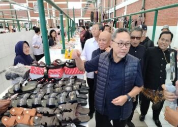 Mendag Resmikan Pasar Tematik di Kota Mojokerto Jatim