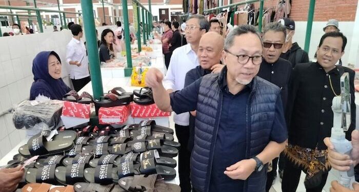 Mendag Resmikan Pasar Tematik di Kota Mojokerto Jatim