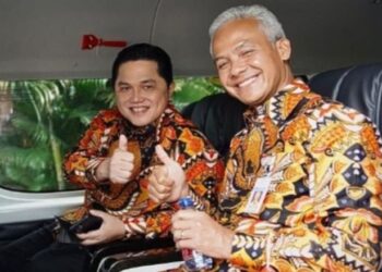Indo Barometer Nilai Erick Thohir Pasangan Tepat untuk Ganjar Pranowo
