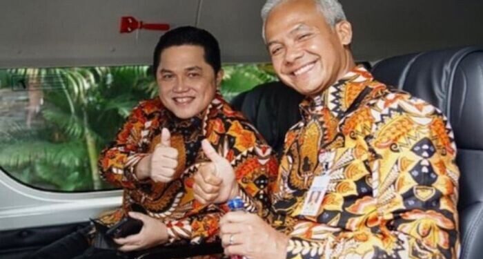 Indo Barometer Nilai Erick Thohir Pasangan Tepat untuk Ganjar Pranowo
