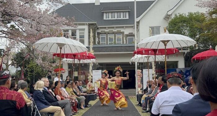 Nuansa Bali dan Sakura Berbaur pada Pameran Budaya di Tokyo