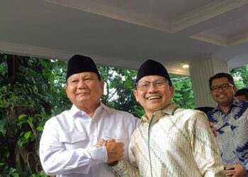Muhaimin Kembali Sambangi Kediaman Prabowo