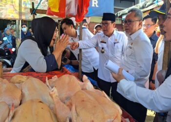 Tinjau Pasar di Lampung, Mendag Zulkifli Hasan: Harga Stabil Cenderung Turun, Masyarakat Tenang Hadapi Lebaran
