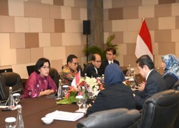 Menkeu RI Bertemu Menteri Ekonomi dan Keuangan Brunei