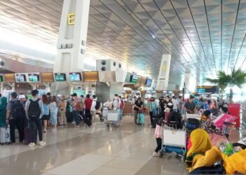 Jumlah Penumpang Bandara Soekarno-Hatta H+2 Lebaran 159.056 Orang
