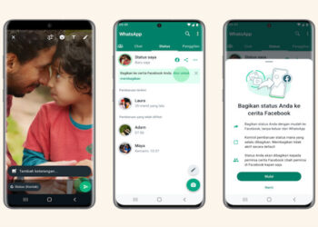 WhatsApp Permudah Berbagi Status ke Facebook Story