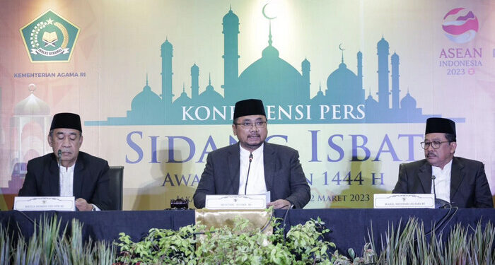Pemerintah Tetapkan Hari Raya Idul Fitri 1444 H Jatuh pada Sabtu, 22 April 2023