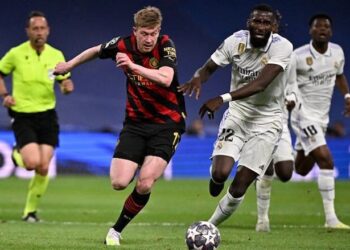 Laga Real Madrid Kontra Manchester City Berakhir Imbang 1-1