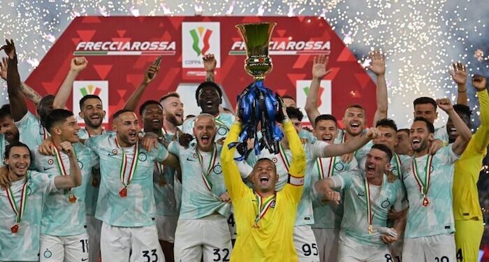 Dua Gol Lautaro Martinez Bawa Inter Milan Jadi Juara Coppa Italia