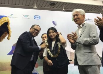 Bandara Batam Terima Kedatangan Penerbangan Perdana dari Korsel