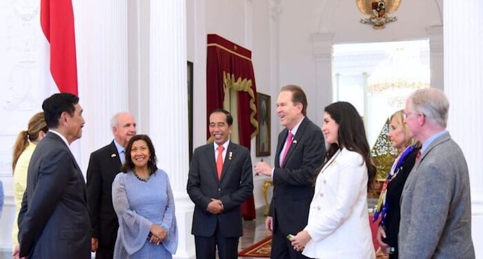 Presiden RI Terima Kunjungan Anggota Kongres AS Bahas Kemitraan Setara