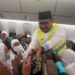 Menag Lepas Keberangkatan Jamaah Kloter 1 di Bandara Soekarno-Hatta