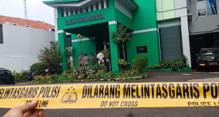 Polisi Langsung Olah TKP Insiden Penembakan di Gedung MUI