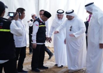 Pemasangan Tenda Jamaah Indonesia di Arafah Capai 80 Persen