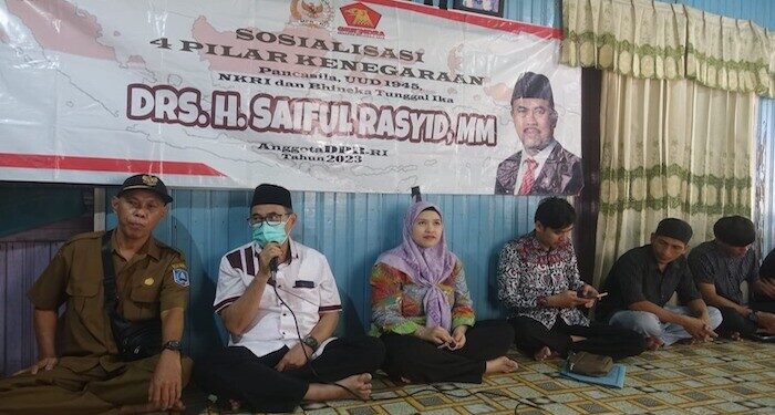 Putusan Final Pendiri Bangsa, Saiful Rasyid Warga Sungai Paring Jaga NKRI