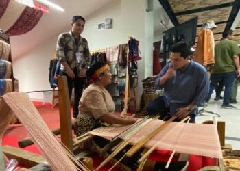 Menteri BUMN Perkenalkan UMKM RI di SME’s Hub Selama ASEAN Summit 2023