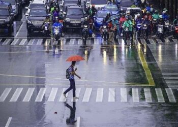 Jakarta Diprakirakan Hujan pada Rabu