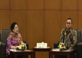 Zulkifli Hasan Silaturahim dengan Megawati Jumat Siang
