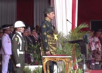 Presiden Jokowi Pimpin Upacara Peringatan Hari Lahir Pancasila