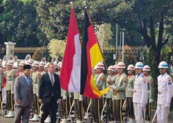 Menhan Prabowo Terima Kunjungan Resmi Menhan Jerman