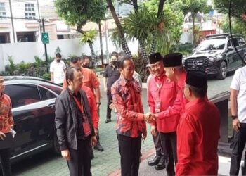 Presiden Jokowi Hadiri Pembukaan Rakernas III PDIP