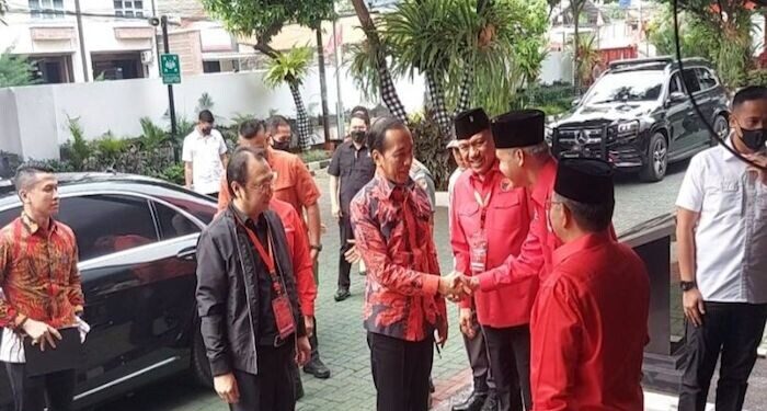 Presiden Jokowi Hadiri Pembukaan Rakernas III PDIP