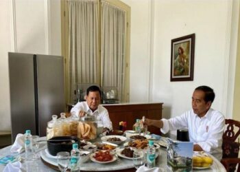 Istana Sebut Makan Siang Jokowi dan Prabowo Hal Biasa