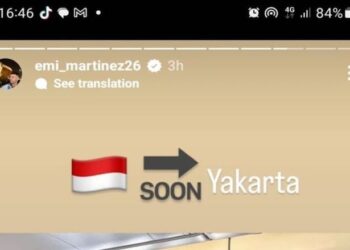 Tim Nasional Argentina Telah Berangkat Menuju Indonesia