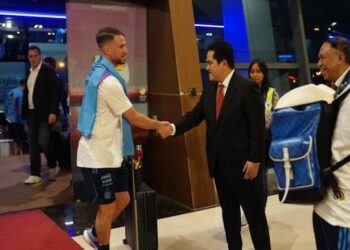 Tim Nasional Argentina Telah Tiba di Indonesia Pada Jumat Malam