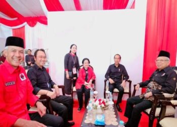Jokowi dan Maruf Amin Hadir Bersama Tokoh Lain di Puncak BBK 2023