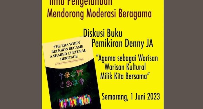Membedah Pemikiran Denny JA Soal Agama di Era Google: Ilmu Pengetahuan Mendorong Moderasi Beragama