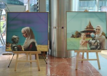 Pameran Lukisan Artificial Intelligence Denny JA di Taman Ismail Marzuki
